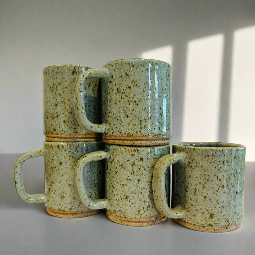 mug | speckles in olive