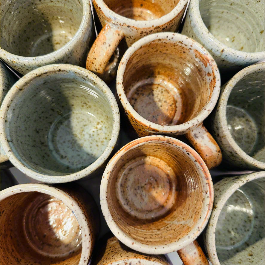 mug | speckles in olive