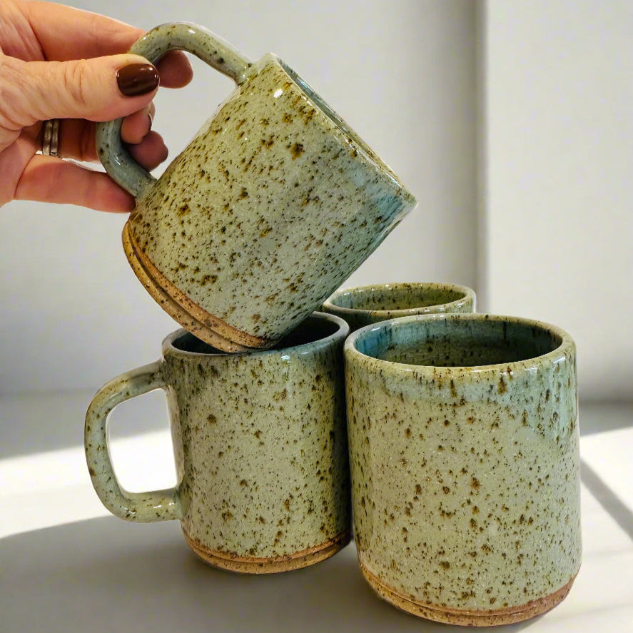 mug | speckles in olive