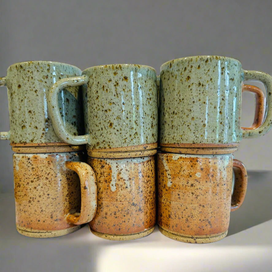 mug | speckles in olive