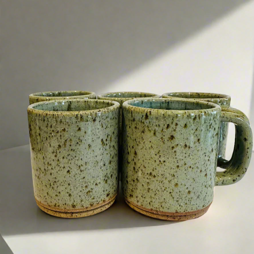 mug | speckles in olive