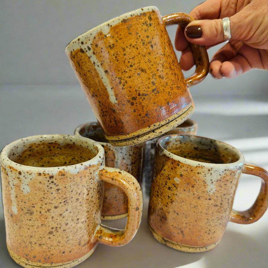 mug | speckles in rust