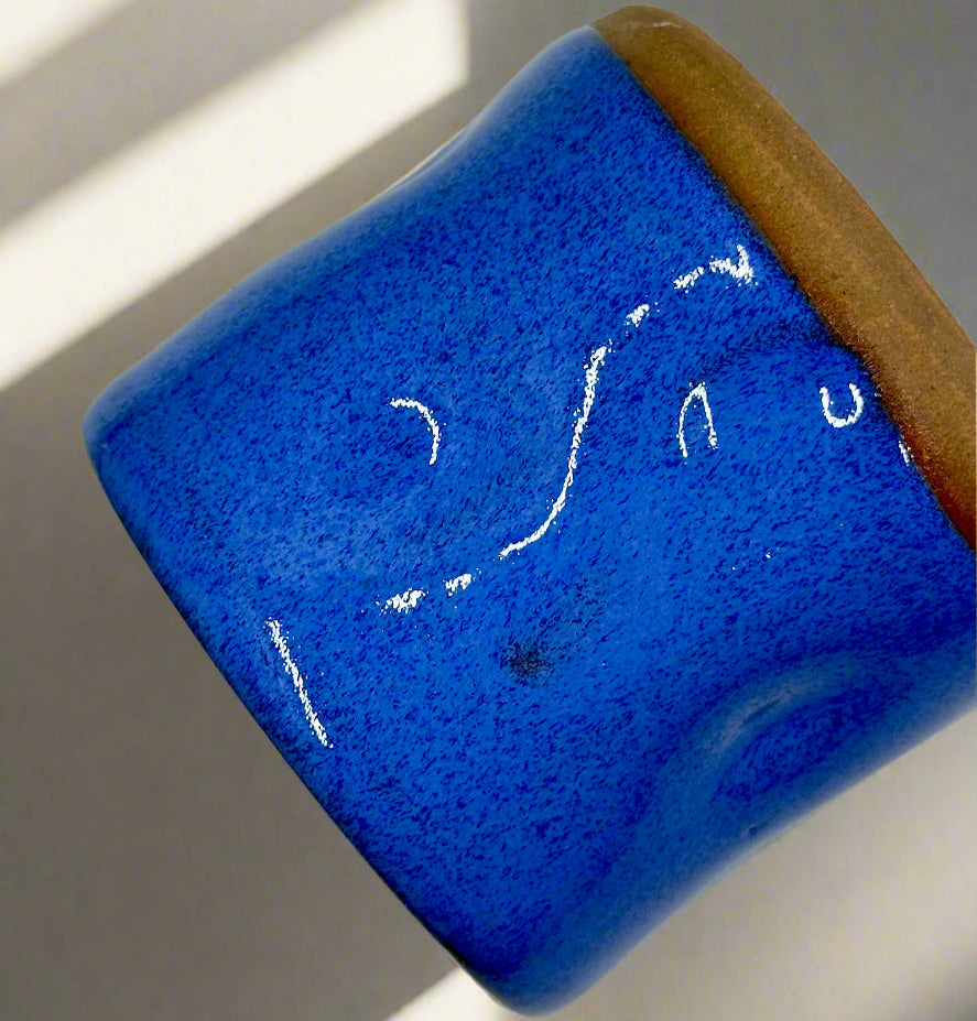 dimples tumbler | sapphire