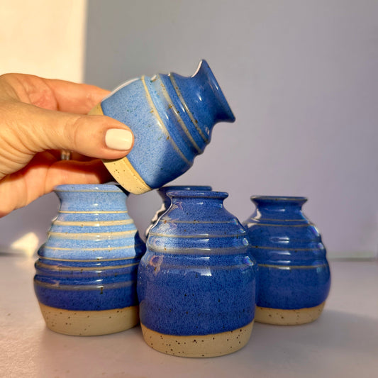 vase | budette in sapphire