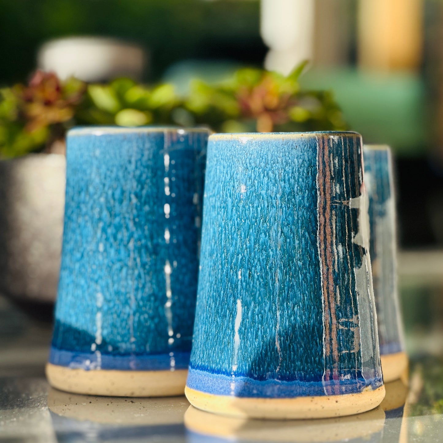 posy vase | blue cypress