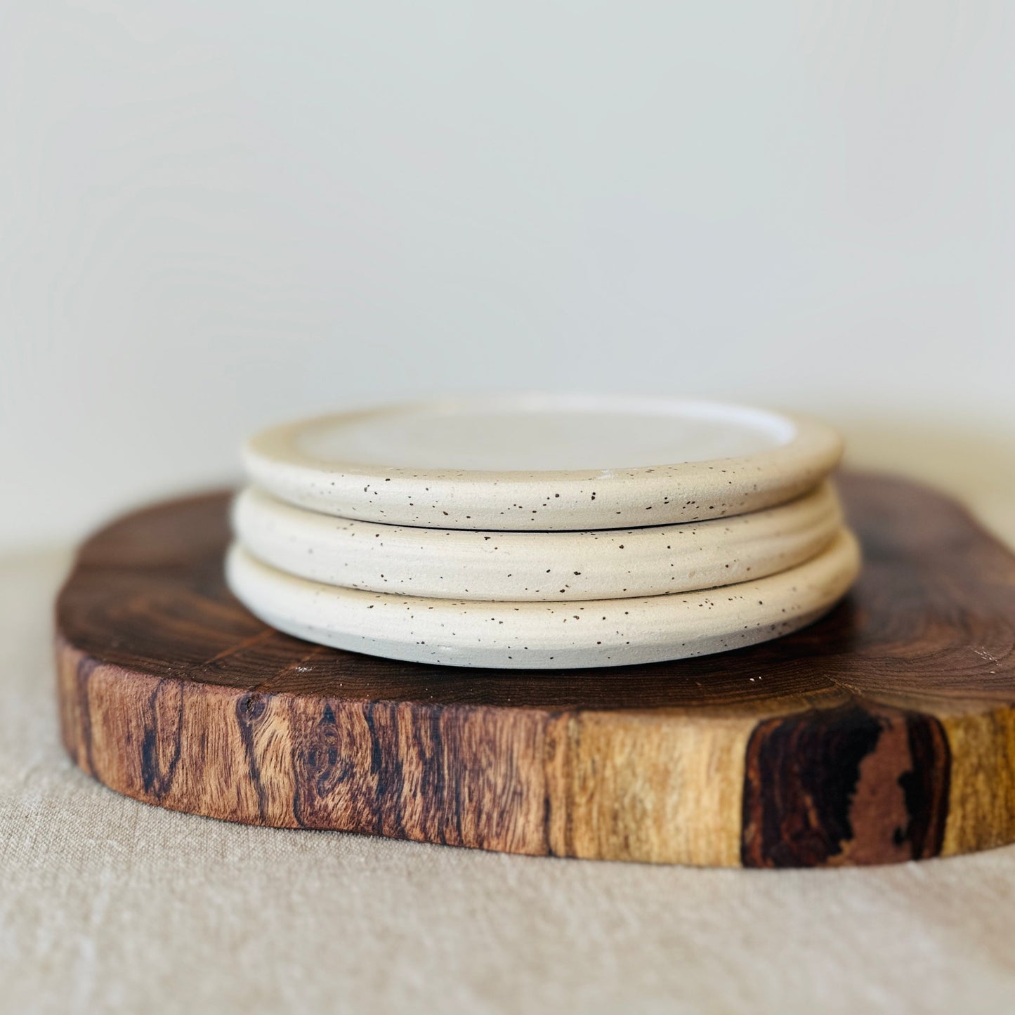 rustic series | tumbler + side plate set