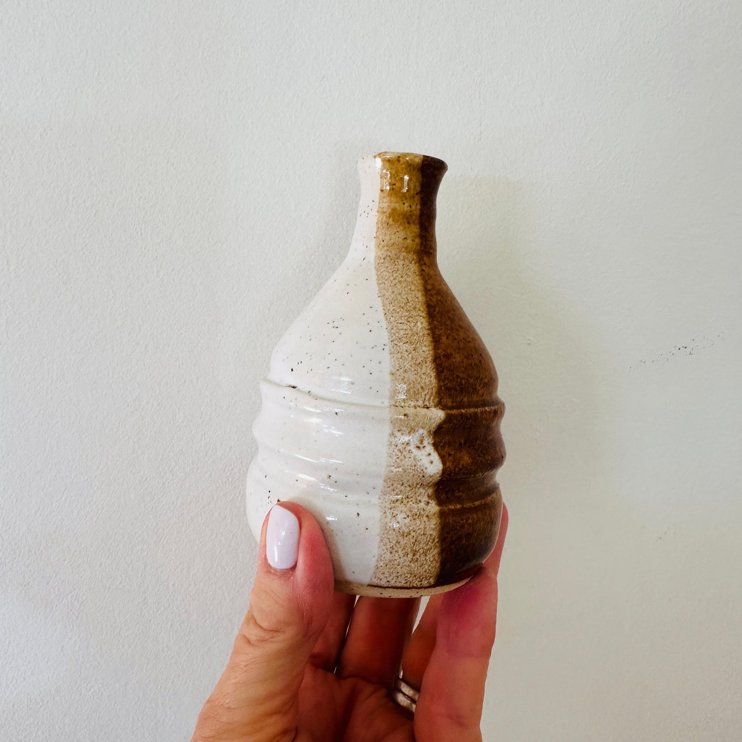 bloom vase | maple + vanilla cream