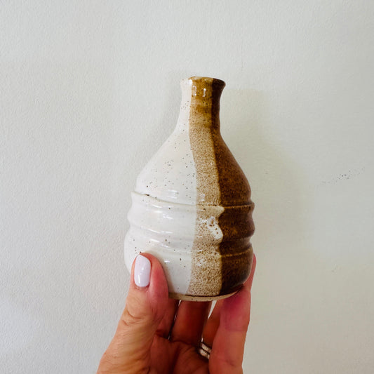 bloom vase | maple + vanilla cream