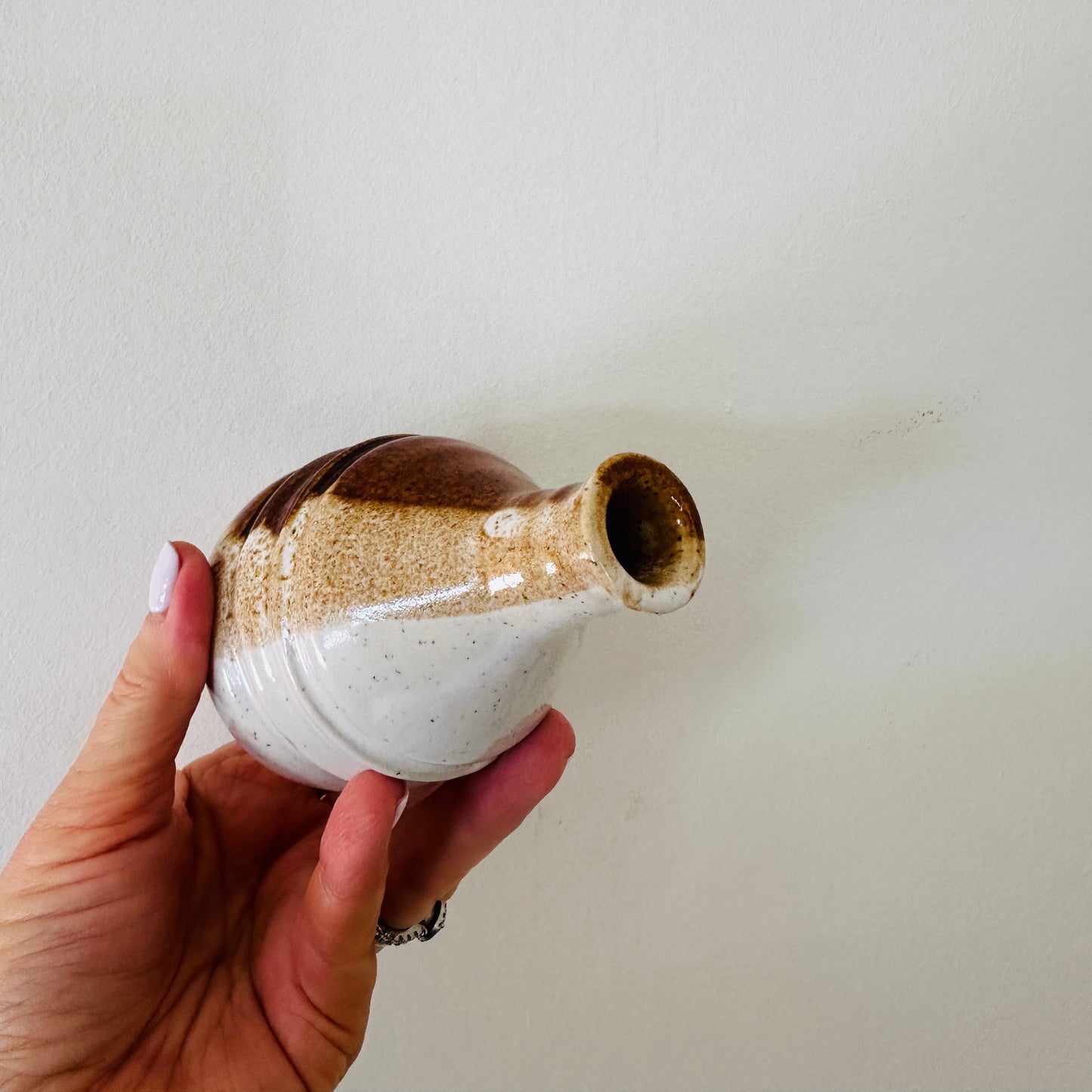 bloom vase | maple + vanilla cream
