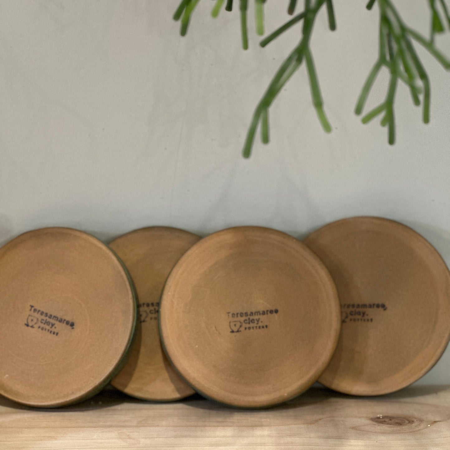 cake plate | evergreen